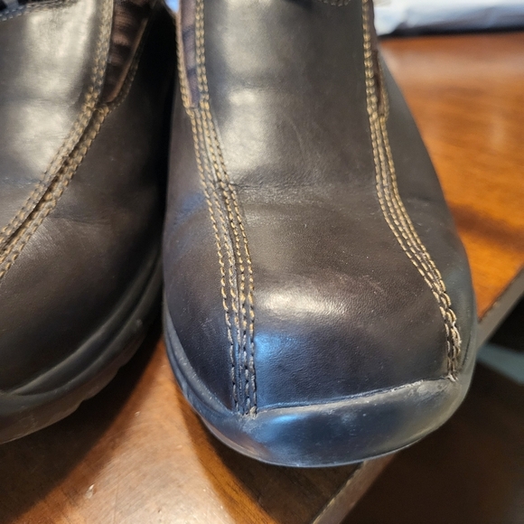 Womens Bass-Andes Brown Leather Slide On / Clog Shoes Size 8.5 Pre-owned - Picture 9 of 9